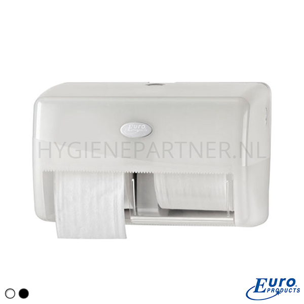DP101014-50 Euro Products Pearl White toiletrolhouder duo coreless